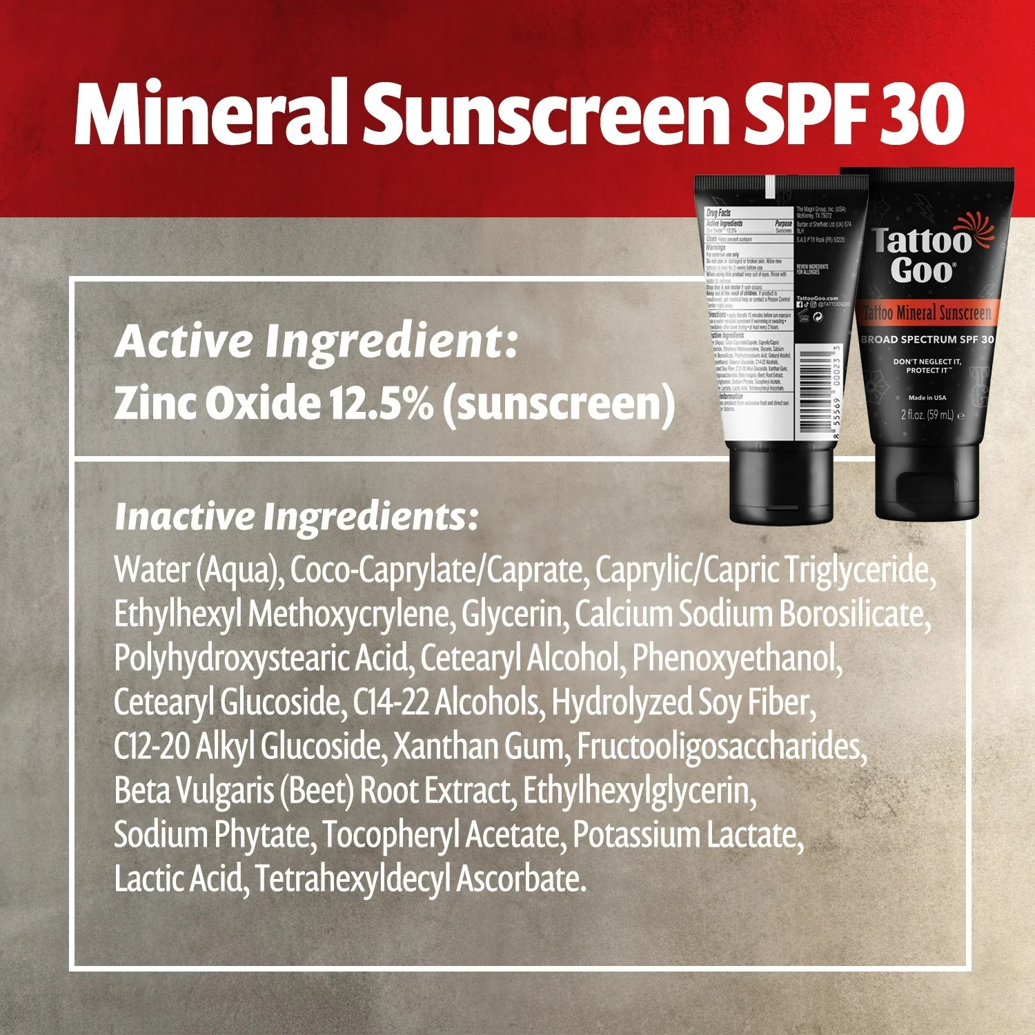 Tattoo Goo Mineral Sunscreen - Image 5