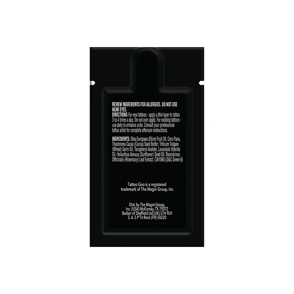 Tattoo Goo Original Tattoo Balm — 4mL Sample Packet - Image 2