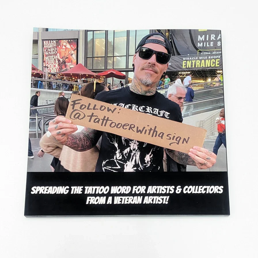 The Tattooer With A Sign Coffee Table Book — Softcover - Image 2