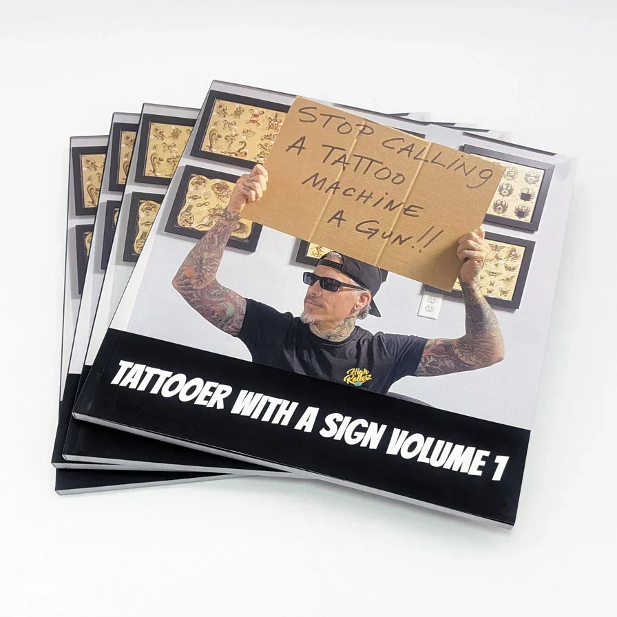 The Tattooer With A Sign Coffee Table Book — Softcover - Image 3