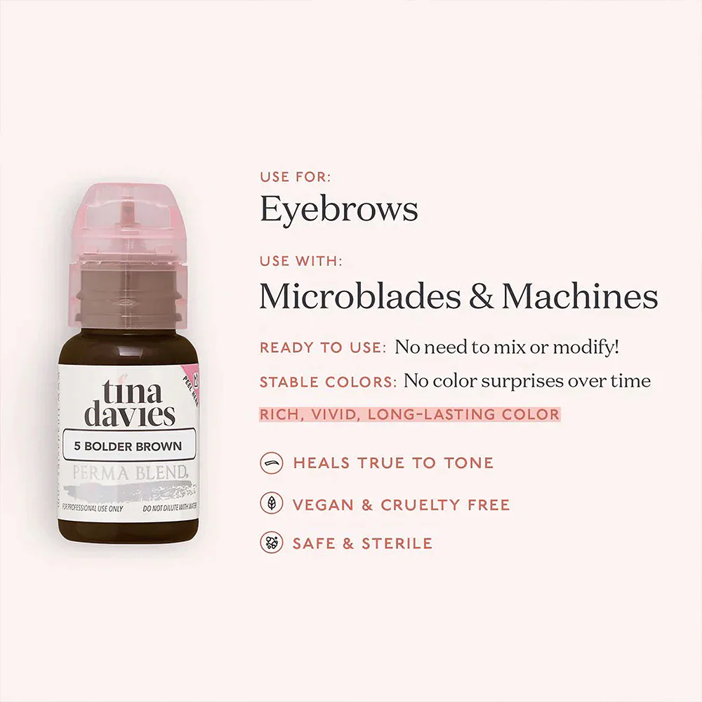 Tina Davies Bolder Brown — Perma Blend — 1/2oz Bottle - Image 3