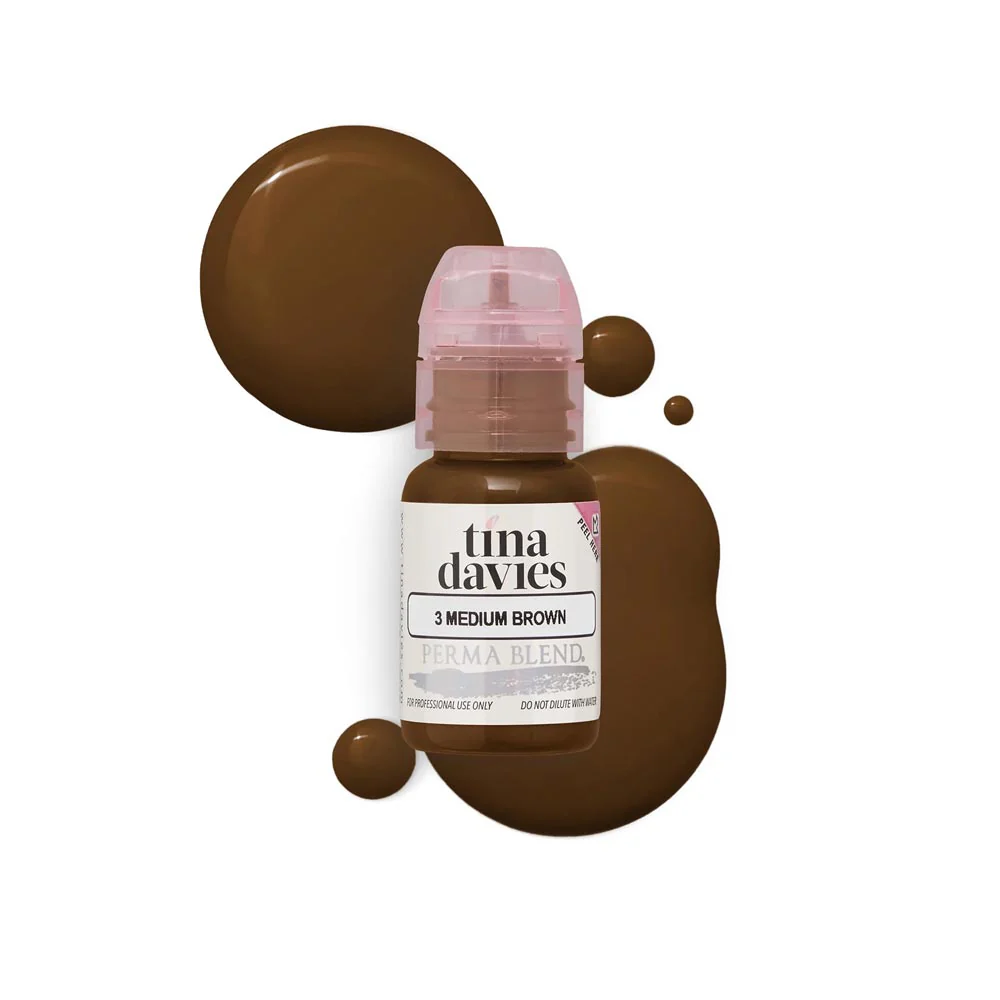 TINA DAVIES EYEBROW COLOR - MEDIUM BROWN