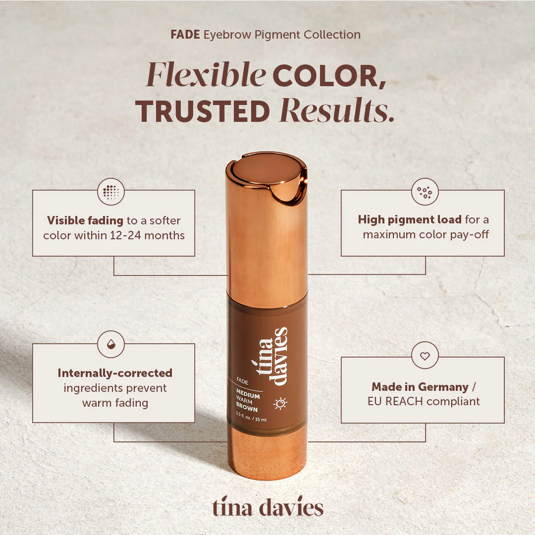 Tina Davies FADE Dark Warm Brown — 1/2oz Bottle - Image 4