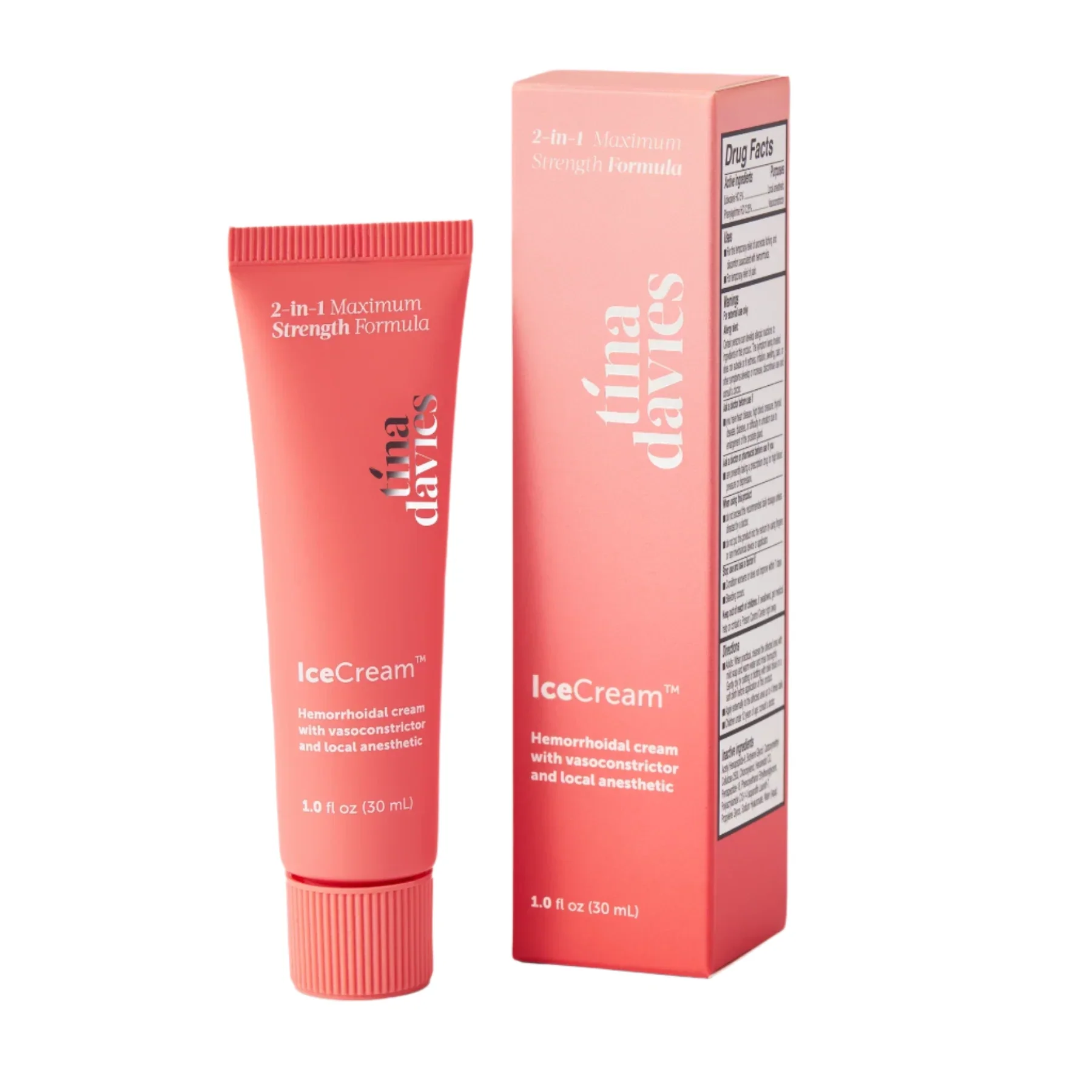 Tina Davies IceCream™ Topical Anesthetic — 1oz Tube