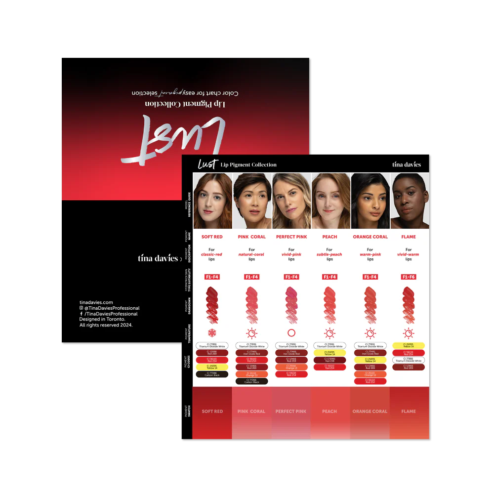 Tina Davies Lust Lip Pigment Collection — 1/2oz - Image 2