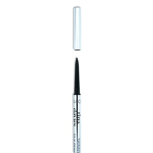 Tina Davies Skinny Silk Pencil — Black - Image 2