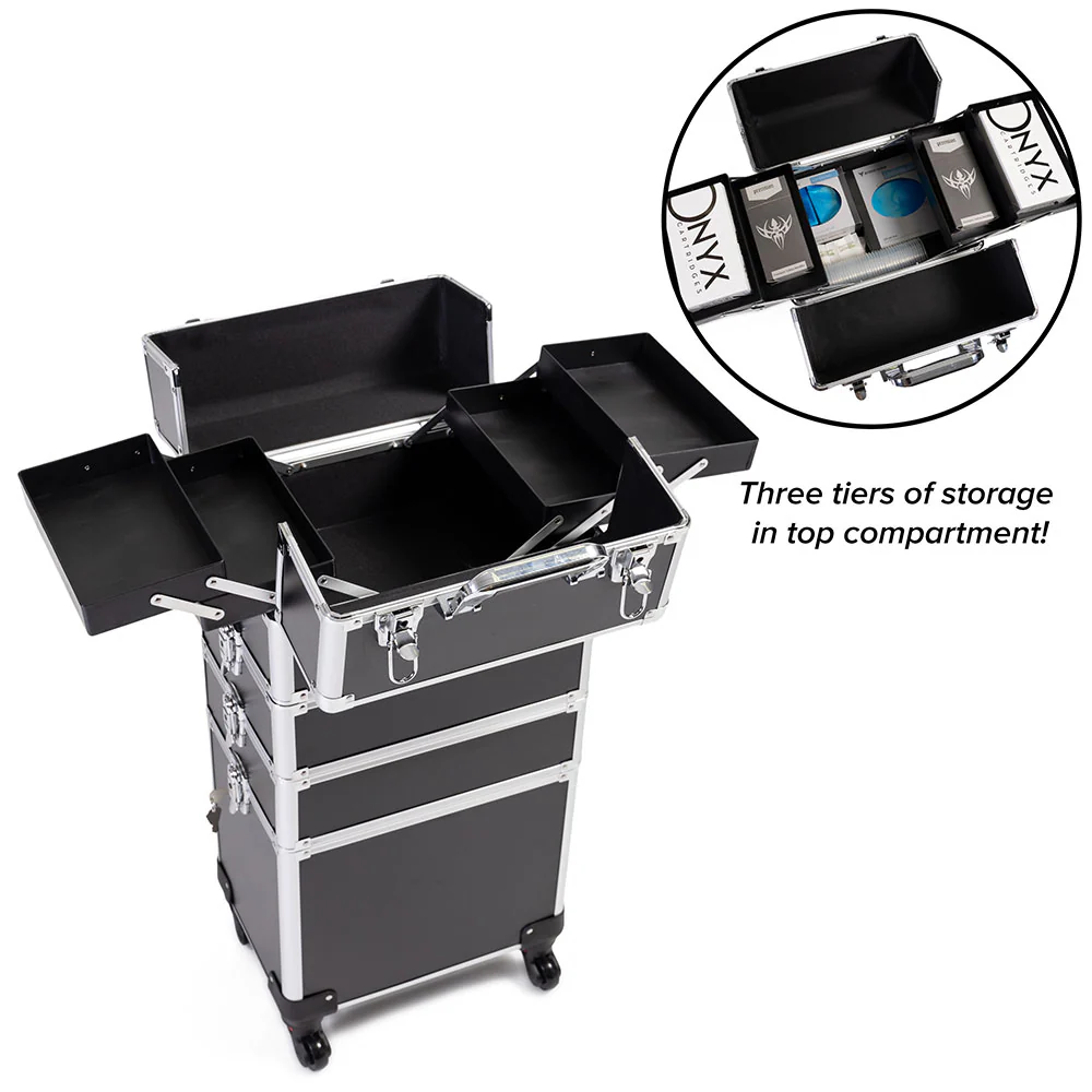 Travel Trolley Case for Cosmetic, Tattoo, and Piercing Artists - Image 2