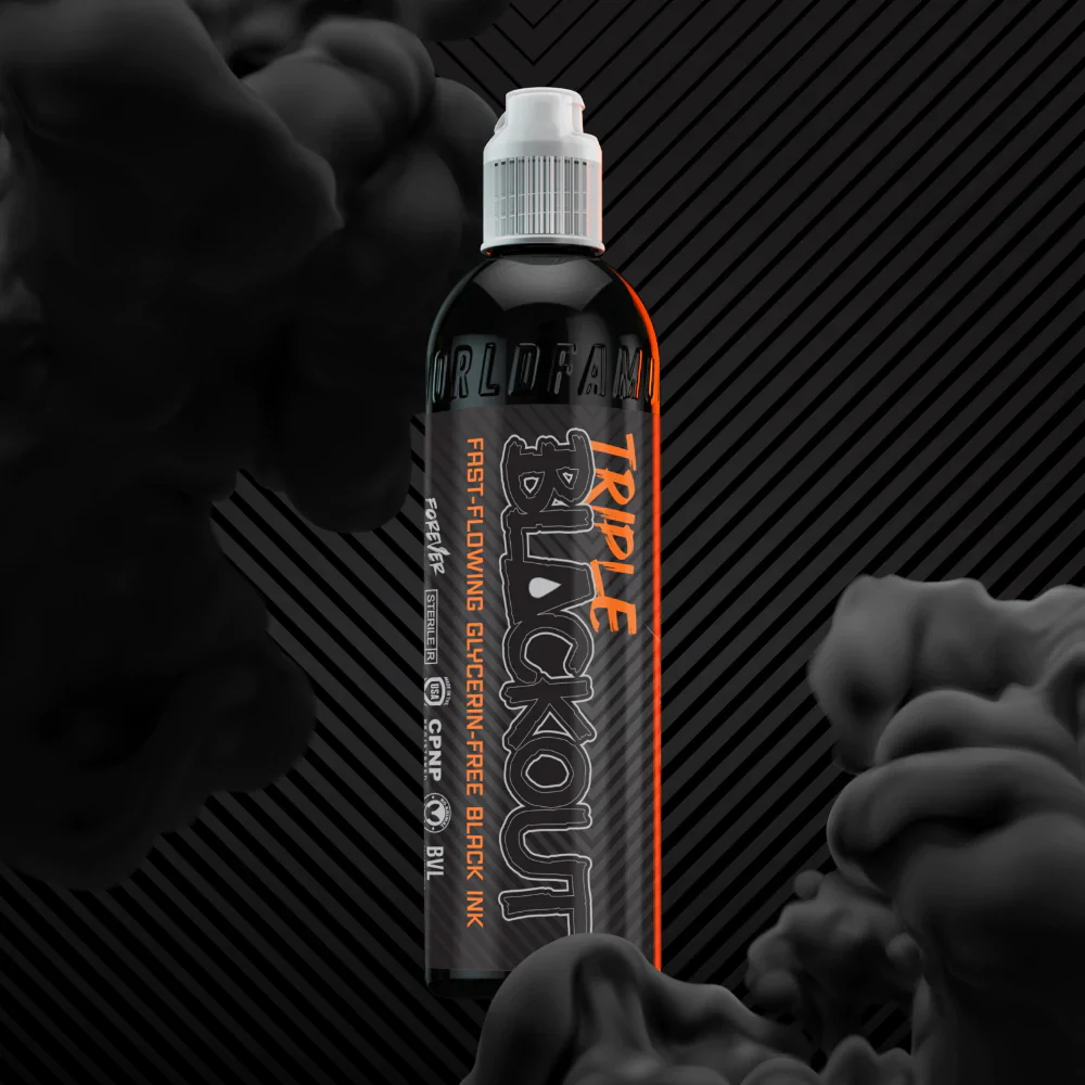 Triple Blackout — World Famous Tattoo Ink - Image 4