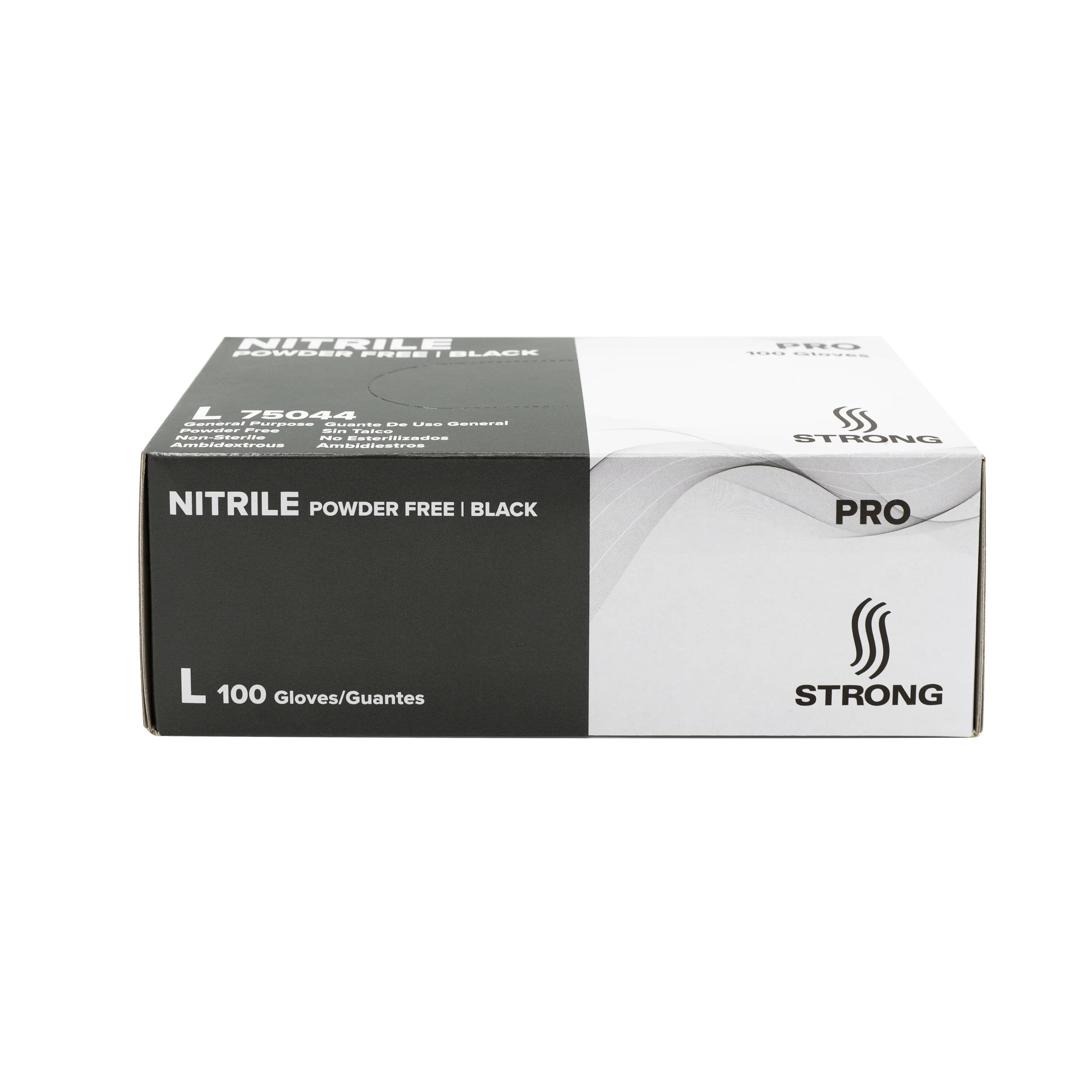Strong Classic Black Disposable Nitrile Gloves - 4gm - 100/bx - Image 3