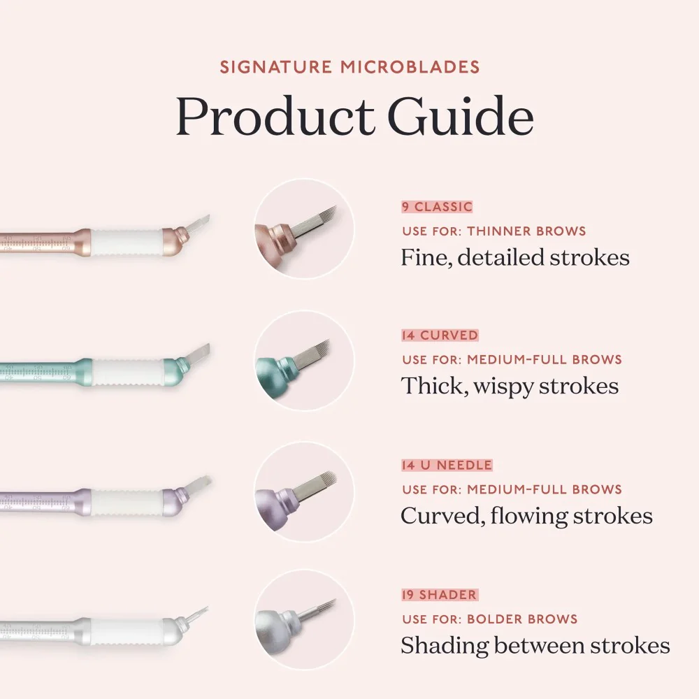 Tina Davies U Needle Microblade — Box of 10 - Image 4