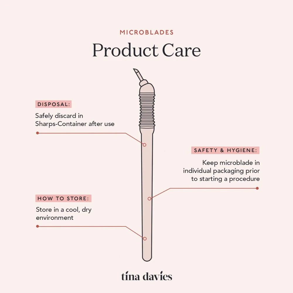 Tina Davies U Needle Microblade — Box of 10 - Image 5
