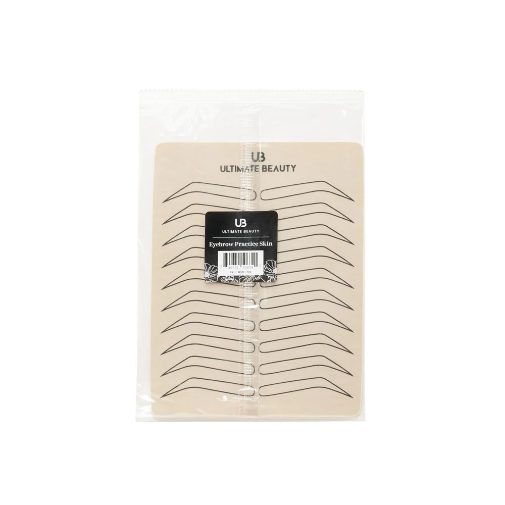 Ultimate Beauty Eyebrow PMU Practice Sheet — Double-Sided - Image 4