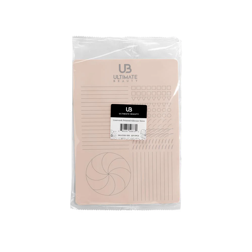 Ultimate Beauty Linework Silicone Practice Sheet — Price Per 1 - Image 4