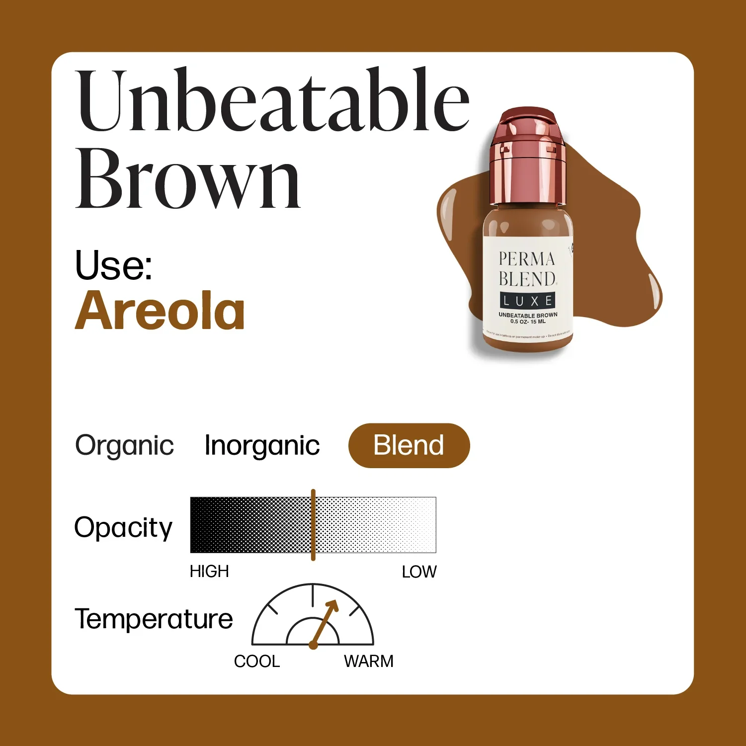 Unbeatable Brown — Luxe Vicky Martin — 1/2oz Bottle - Image 3