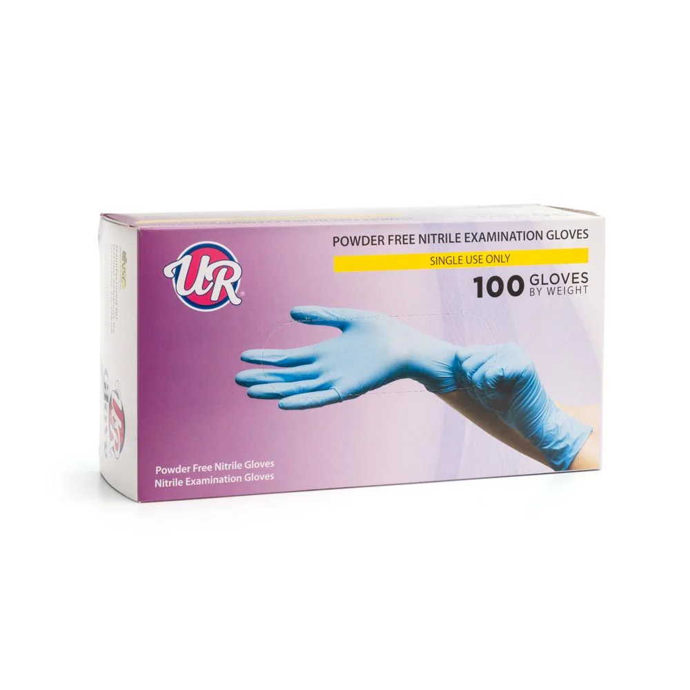 UR Nitrile Exam Gloves - Blue