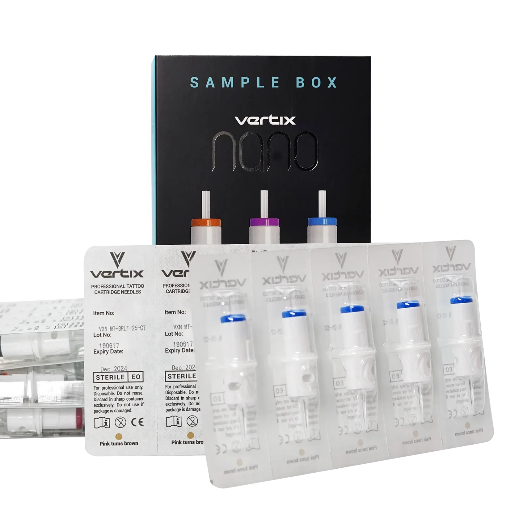 Vertix Nano Membrane Cartridge Needles — Sample Pack of 40 - Image 4
