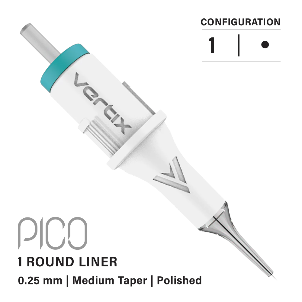 Vertix Pico PMU Membrane Cartridge Needles — Box of 20 - Image 5