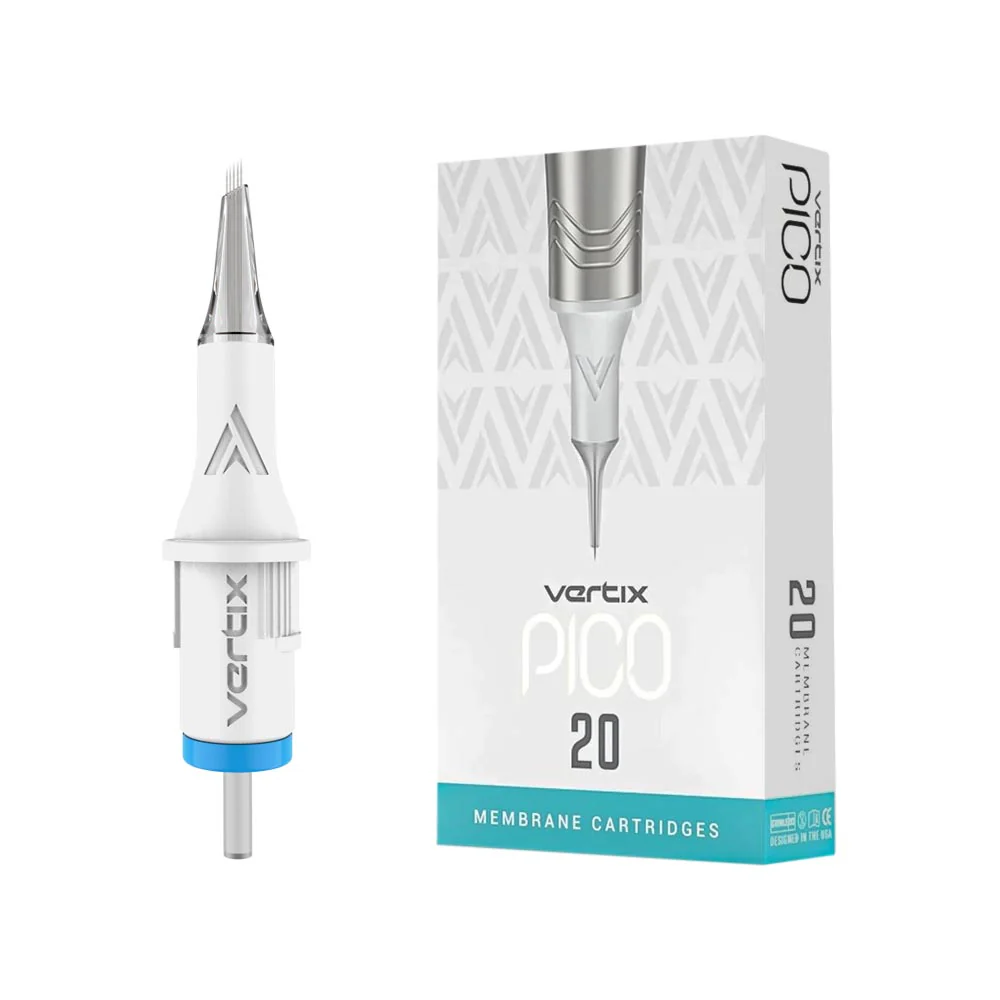 Vertix Pico PMU Membrane Cartridge Needles — Shaders — Box of 20 - Image 13