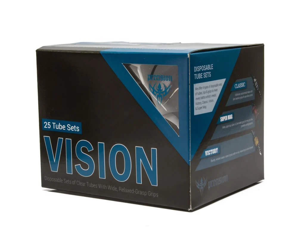 Vision Tube & Grip Sets — 1" Premium Disposable Grips — Box of 25 - Image 2