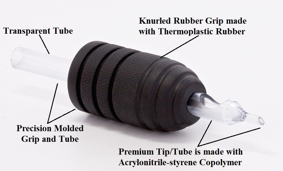 Vision Tube & Grip Sets — 1" Premium Disposable Grips — Box of 25 - Image 8