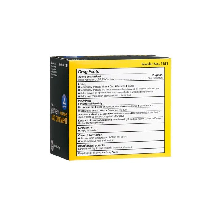Vitamins A&D Ointment — Box of 144 Foil Packs - Image 5