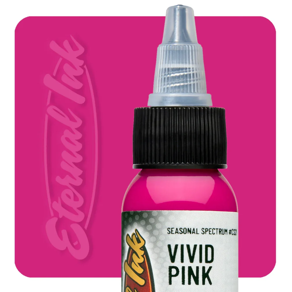 Vivid Pink — Eternal Tattoo Ink — 1oz
