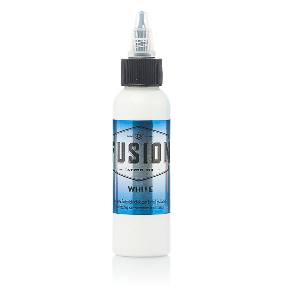 White — Fusion Tattoo Ink — Pick Size - Image 2