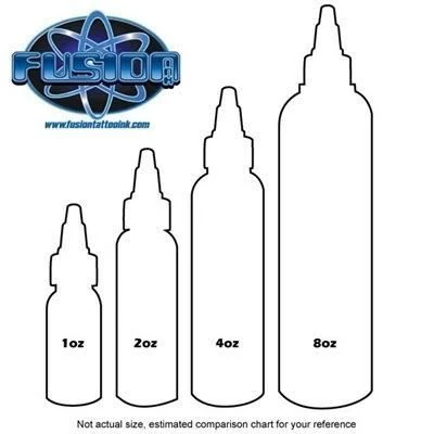 White — Fusion Tattoo Ink — Pick Size - Image 3
