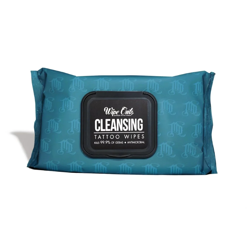 Wipe Outz Cleansing Tattoo Wipes — Pack of 40