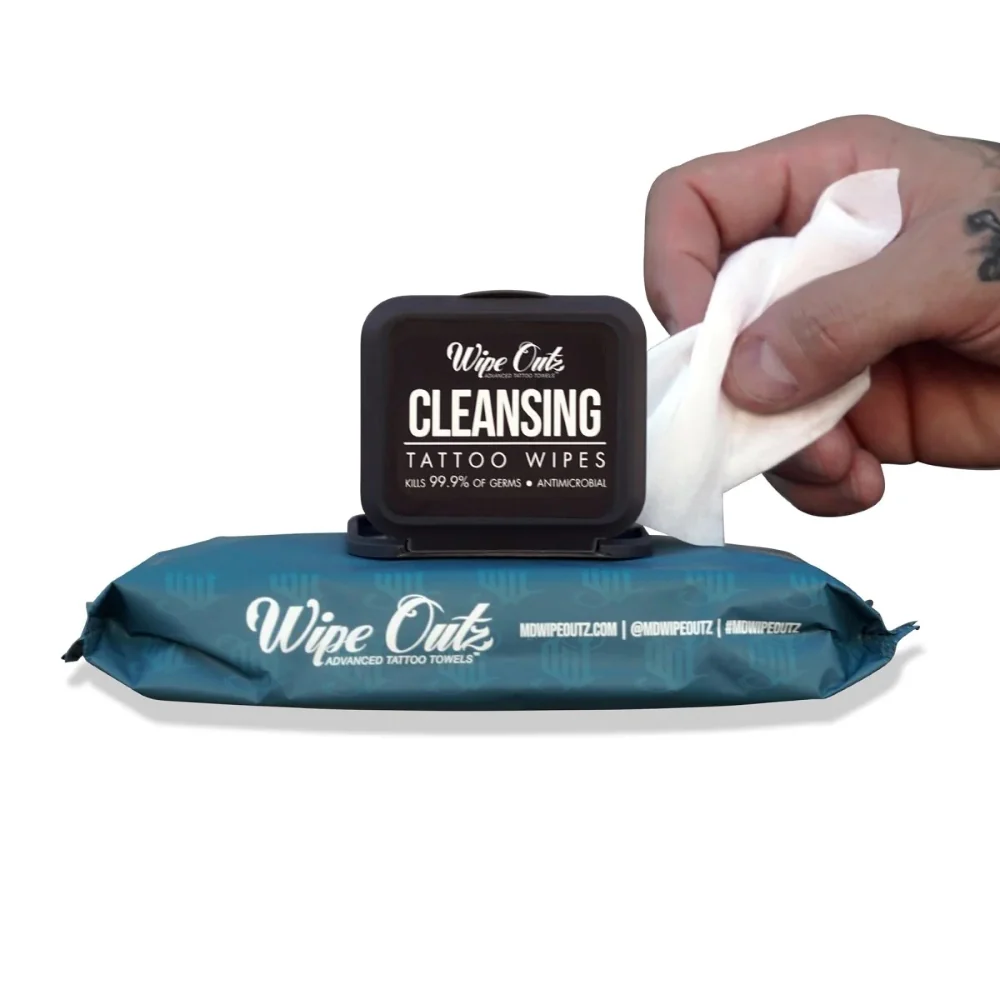 Wipe Outz Cleansing Tattoo Wipes — Pack of 40 - Image 3