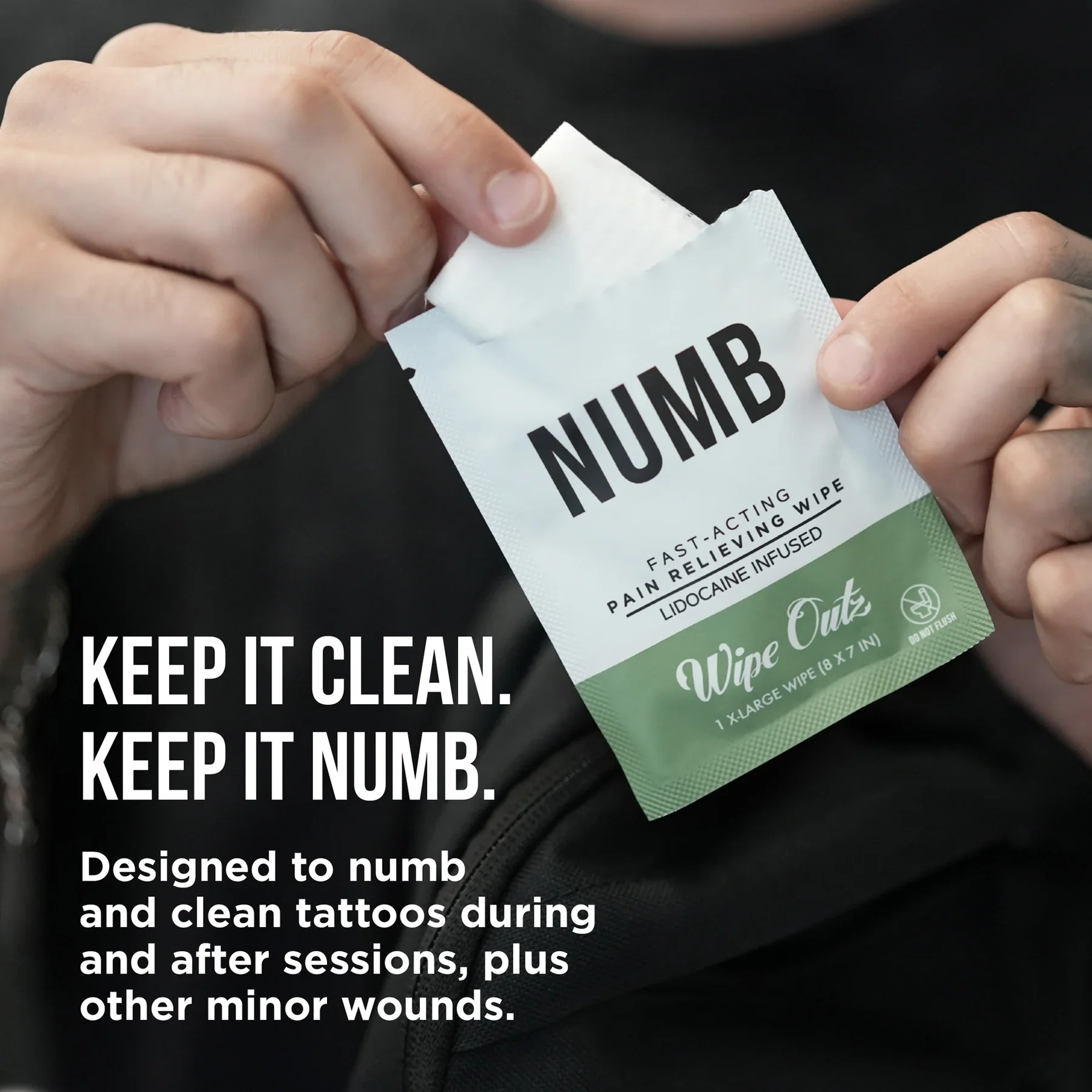 Wipe Outz™ Numbing Tattoo Wipes — Lidocaine Infused - Image 7