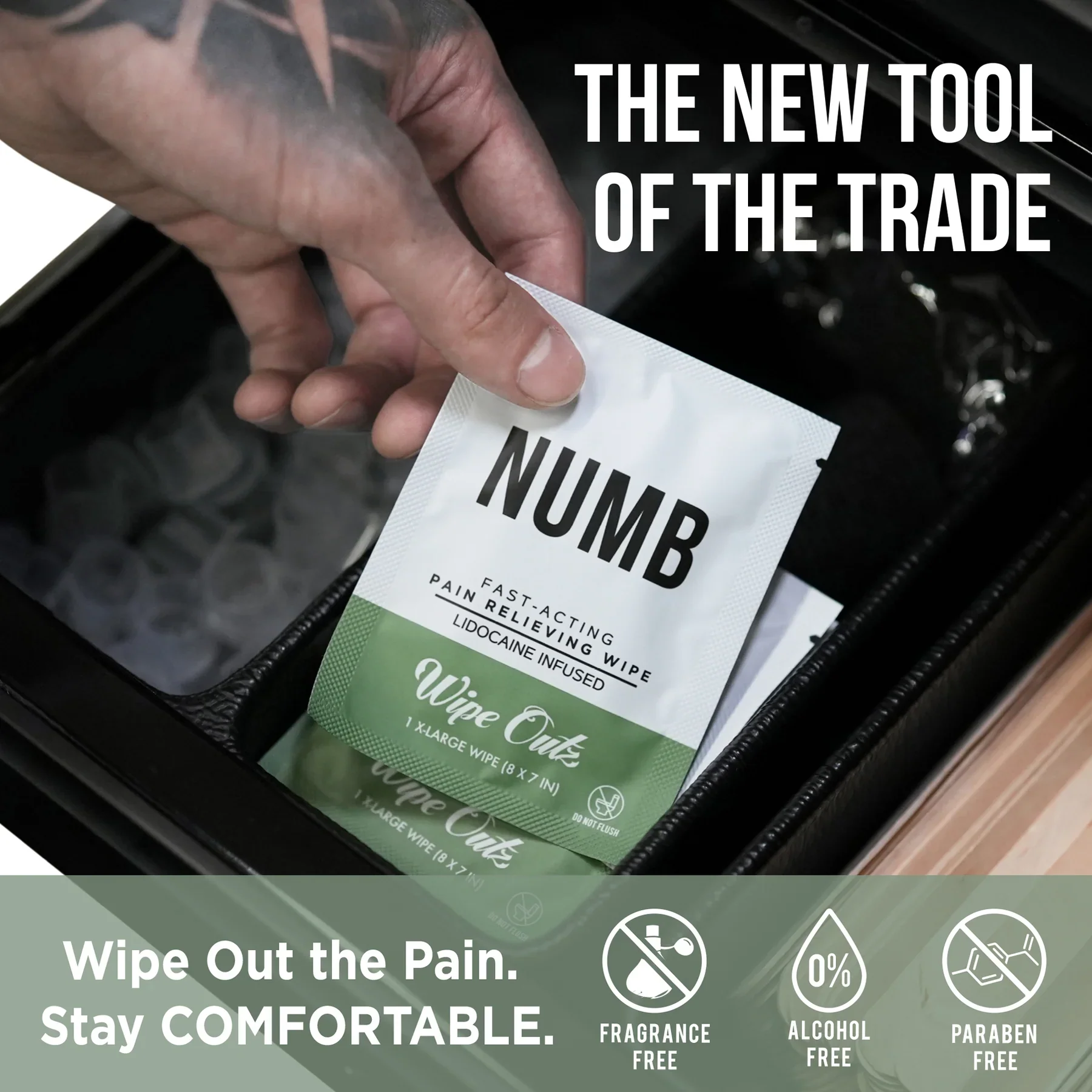 Wipe Outz™ Numbing Tattoo Wipes — Lidocaine Infused - Image 9