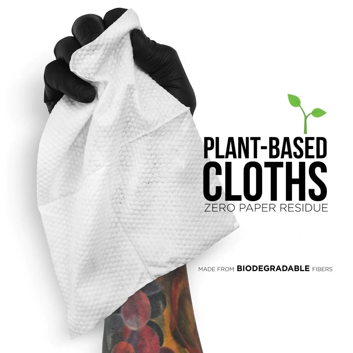 Wipe Outz Premium Dry White Tattoo Towels - Image 3