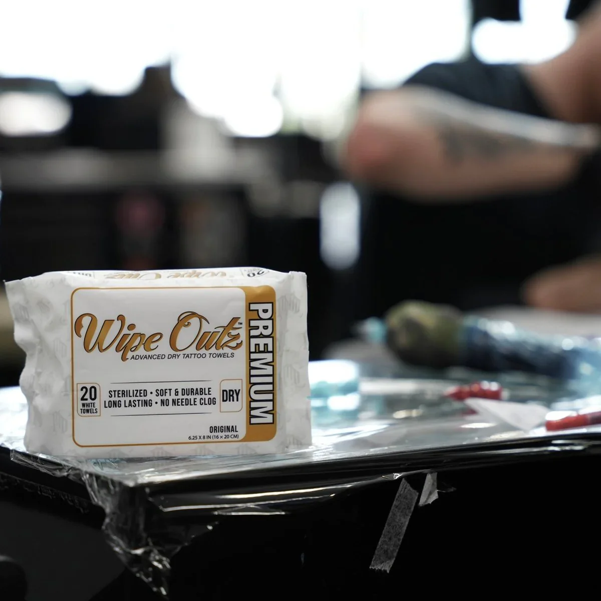 Wipe Outz Premium Dry White Tattoo Towels - Image 5