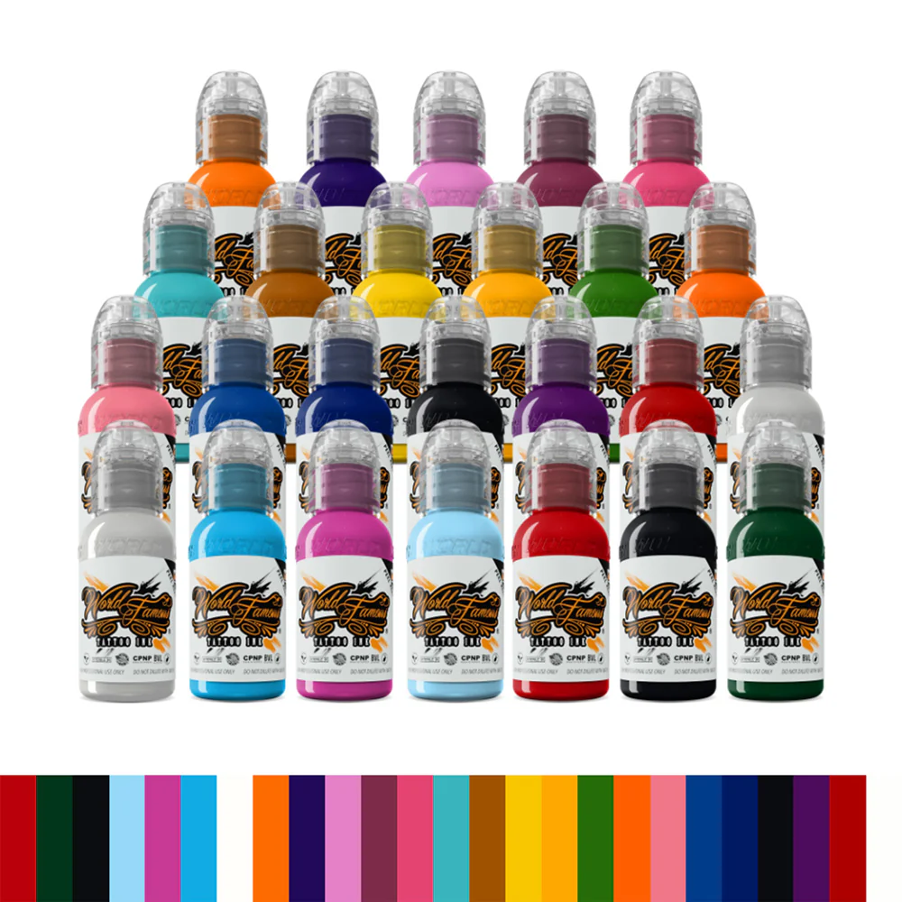 World Famous 25 color bottle set — 1oz - Image 2