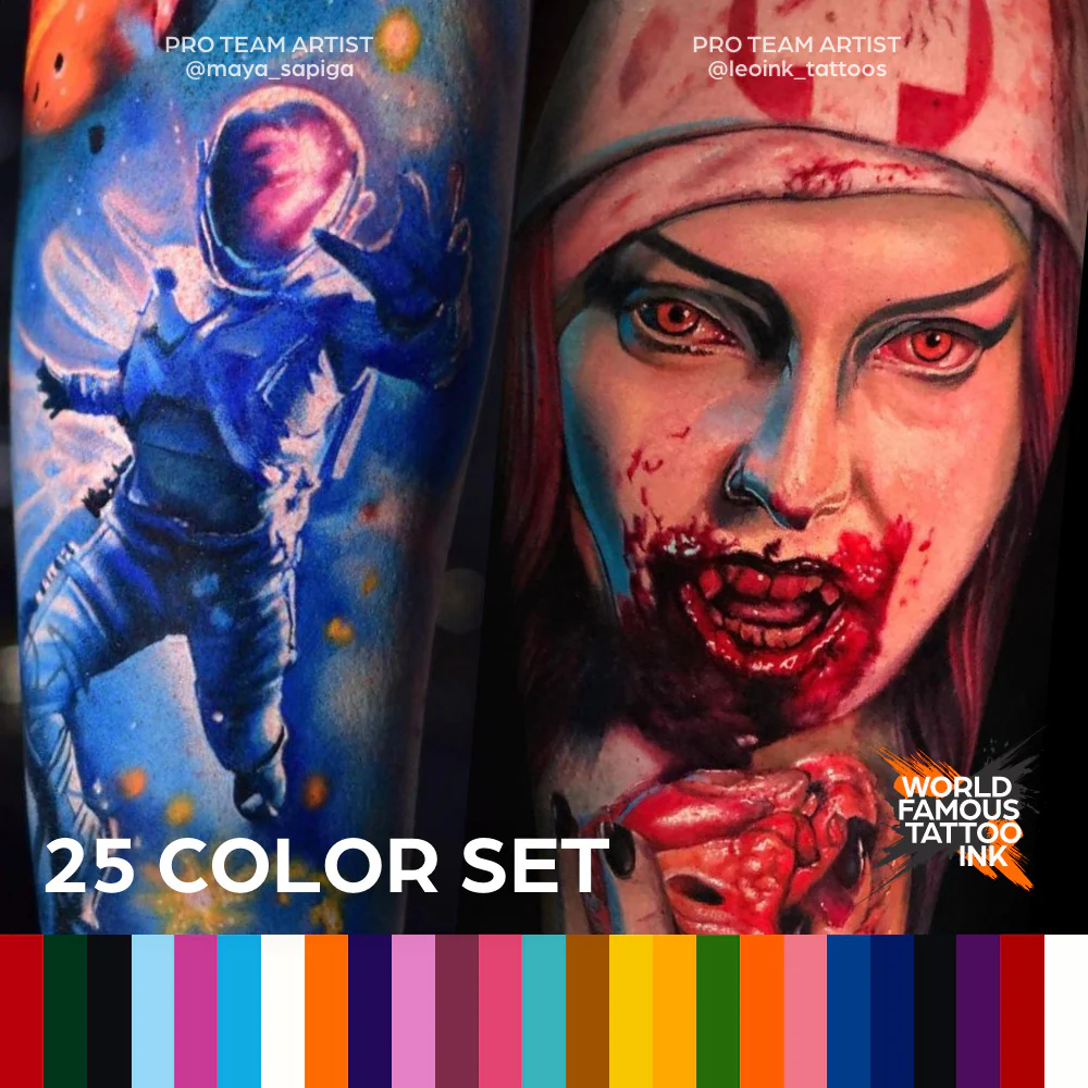 World Famous 25 color bottle set — 1oz - Image 5