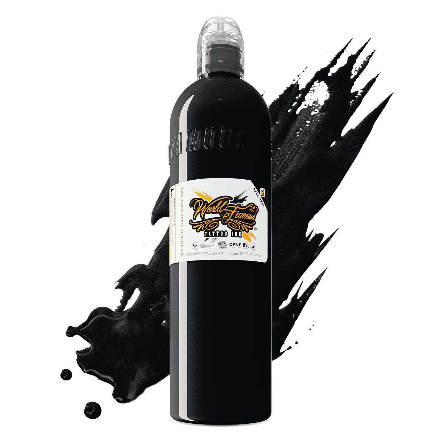 Blackout — World Famous Tattoo Ink — Pick Size - Image 3