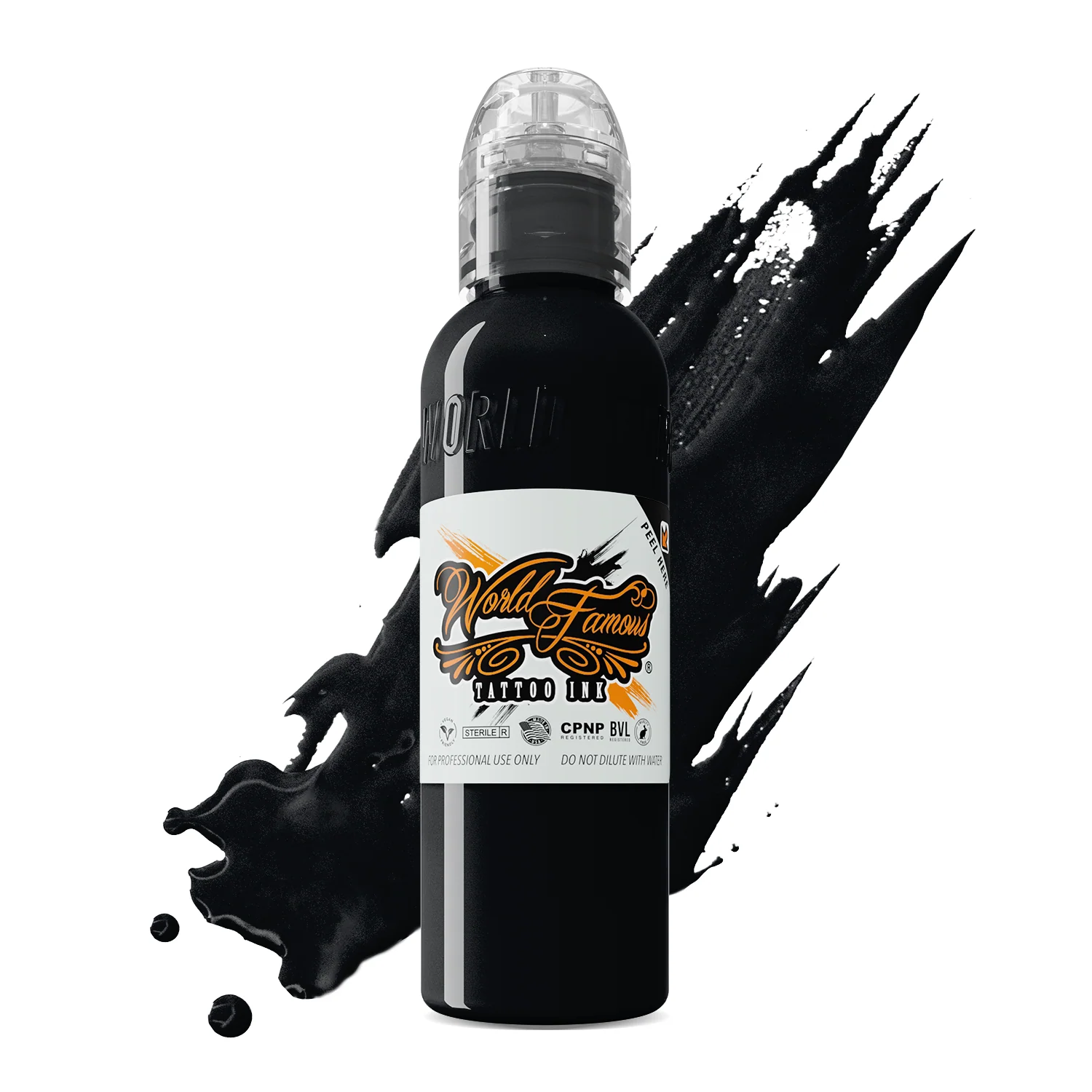 Blackout — World Famous Tattoo Ink — Pick Size - Image 6