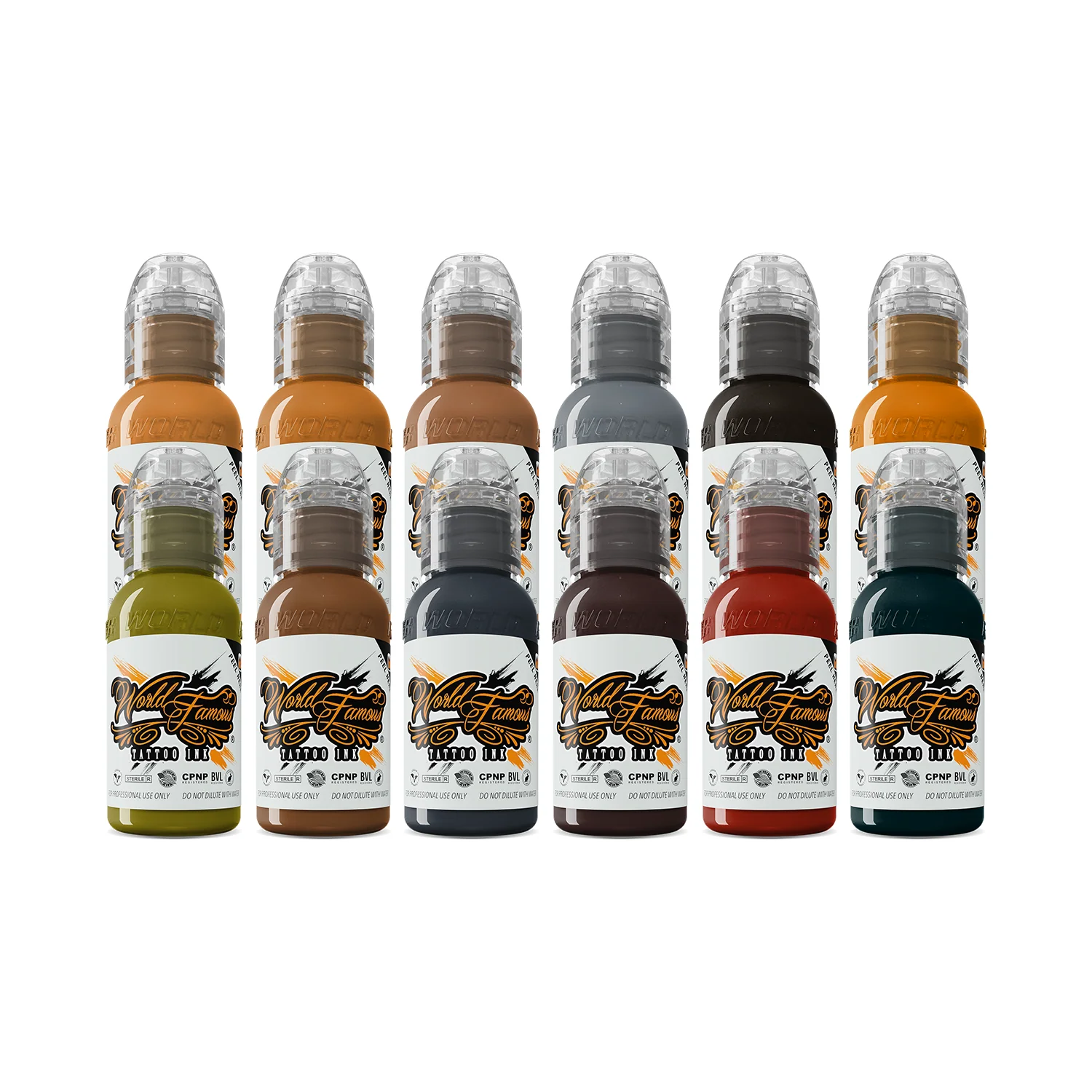World Famous Earthtone Ink Set
