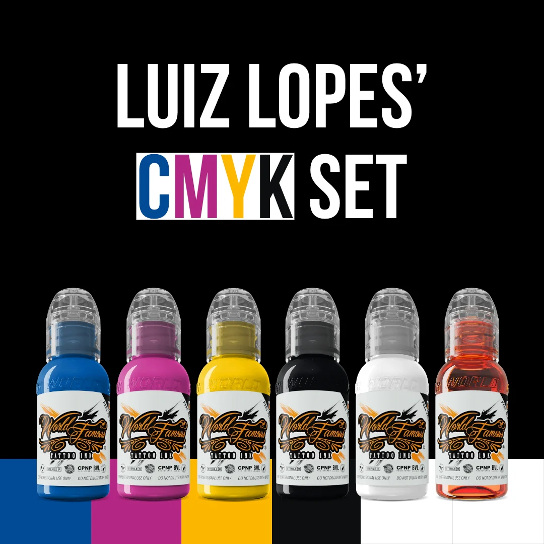 World Famous Luiz Lopes CMYK Set — 6 1oz Bottles - Image 2