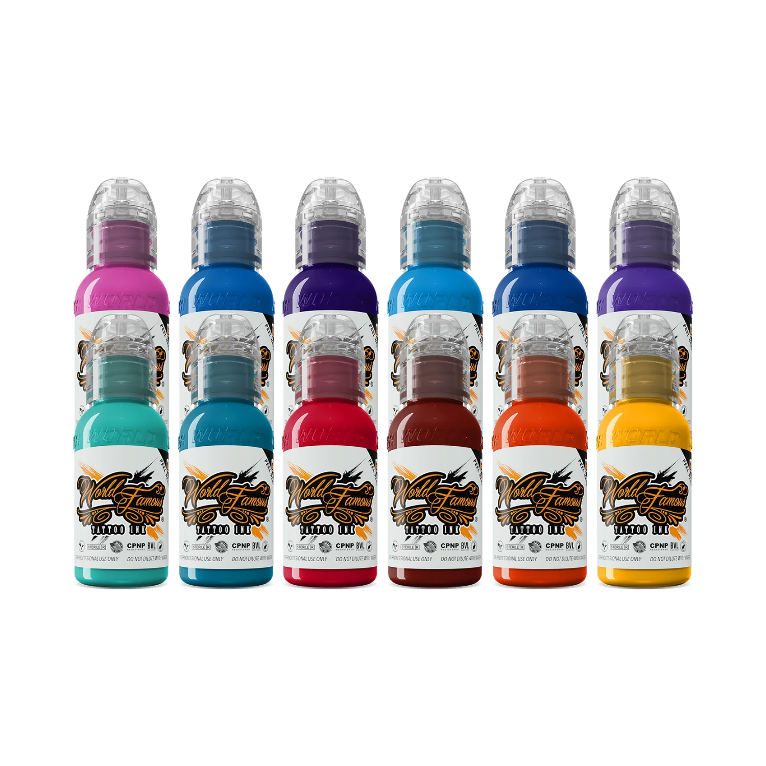 World Famous Primary Color Ink Set #2