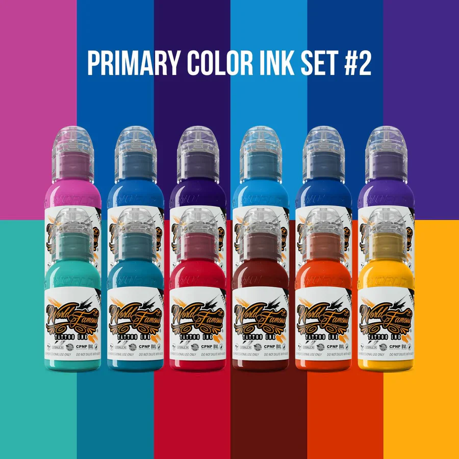 World Famous Primary Color Ink Set #2 - Image 2