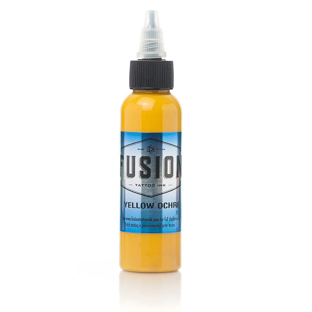 Yellow Ochre — Fusion Tattoo Ink — Pick Size - Image 2