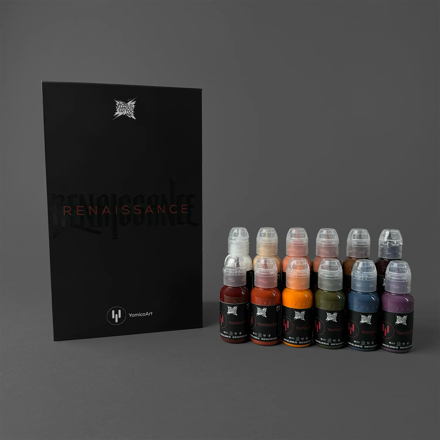 Yomico Moreno Renaissance Set — World Famous Tattoo Ink — 1oz - Image 3